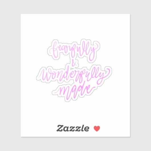 Fearful & Wonderful Made Sticker (Vel)