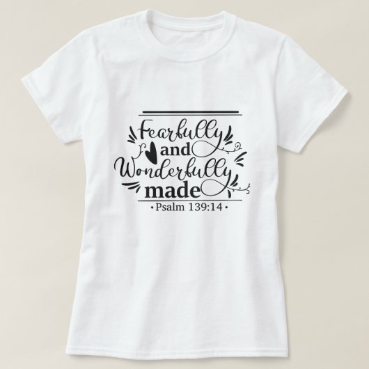 Fearful & Wonderful Made T-shirt (Design voorkant)