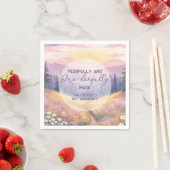 Fearfully and Onederfully Made Girl First Birthday Servet (Insitu)