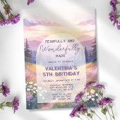 Fearfully and Wonderfully Made Girl Bible Birthday Kaart