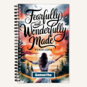 Fearfully & Wonderfully Christelijk Women Journal Notitieboek (Voorkant)