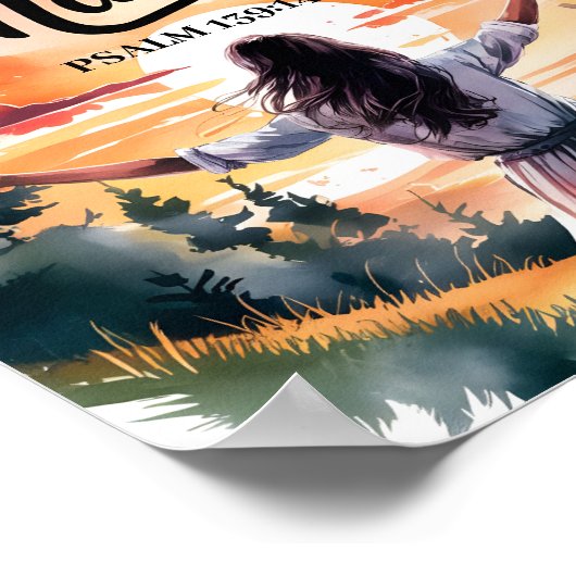 Fearfully & Wonderfully Made – Christelijke muurku Poster (Hoek)