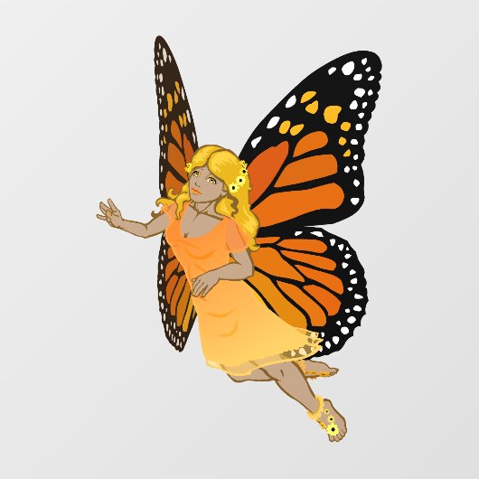 Fearie decale vlinderruitbekleding raamsticker (Vel)