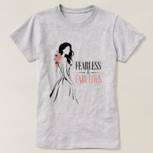 Fearless and Fabulous Empowering T-Shirt for Women