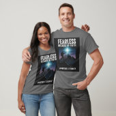  Fearless Because of Faith Christian Men’s T-Shirt (Unisex)