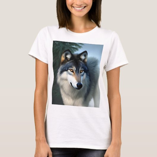 Fearless De Arctische Wolf, T-shirt (Voorkant)