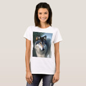Fearless De Arctische Wolf, T-shirt (Voorkant volledig)