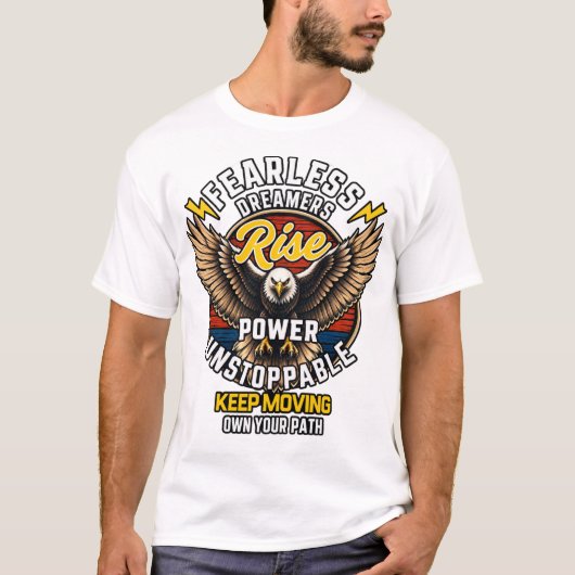 Fearless Dreamers Eagle T-shirt (Voorkant)