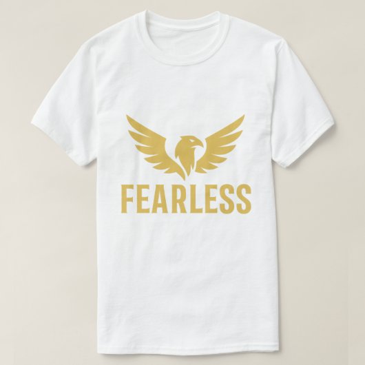 FEARLESS Eagle – Power & Pride-T-shirt T-shirt (Design voorkant)