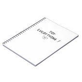 Fearless Explore Durf een onbegrensde doorbraak Notitieboek (Linkerzijde)