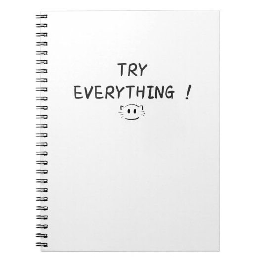 Fearless Explore Durf een onbegrensde doorbraak Notitieboek (Voorkant)