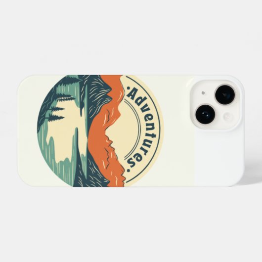 Fearless Explorer iPhone Case iPhone Hoesje (Achterkant horizontaal)