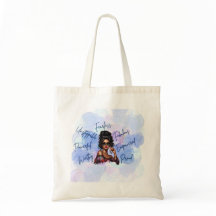 Fearless & Fabulous Empowerment Canvas tas