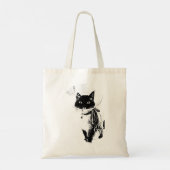 Fearless Feline Healing Tote Bag (Achterkant)