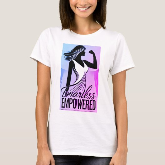 Fearless Feminist T-shirt vrouwen dag special (Voorkant)