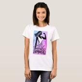 Fearless Feminist T-shirt vrouwen dag special (Voorkant volledig)