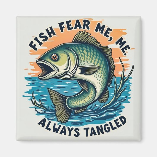 Fearless Fishin' Adventures Magneet (Voorkant)