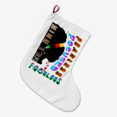 Fearless Focused Fabulous Melanine Grote Kerstsok (Voorkant (Hangend))