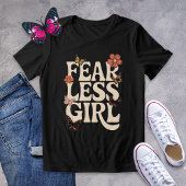 Fearless Girl Retro Butterfly Shirt
