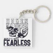 FEARLESS Honey Badger Sleutelhanger (Achterkant)