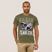 FEARLESS Honey Badger T-shirt (Voorkant volledig)