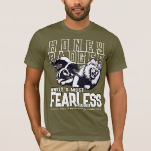 FEARLESS Honey Badger T-shirt