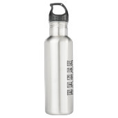 FEARLESS Honey Badger Waterfles (Achterkant)