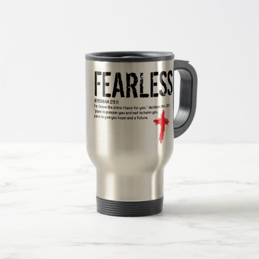 FEARLESS-JEREMIAH 29:11 REISBEKER (Voorkant rechts)