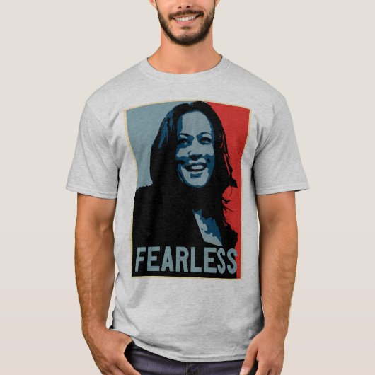 Fearless Kamala Harris T-shirt (Voorkant)