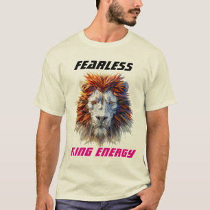 Fearless King - Leeuw T-shirt