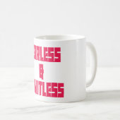 Fearless & Limitless Koffiemok (Voorkant rechts)
