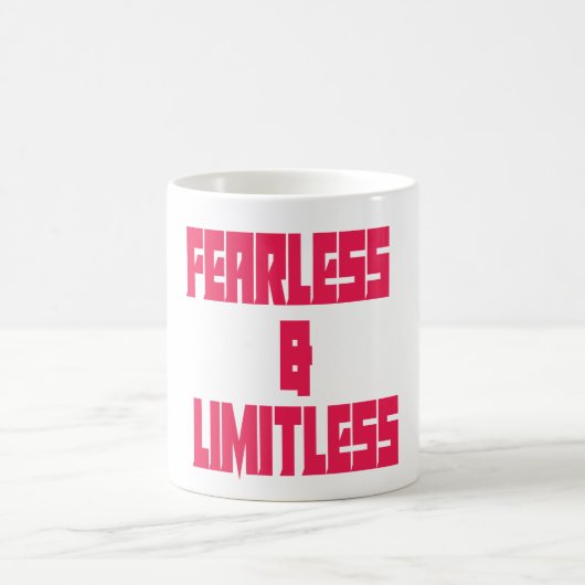 Fearless & Limitless Koffiemok (Center)