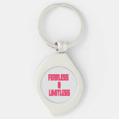 Fearless & Limitless Sleutelhanger (Voorkant)
