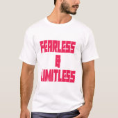 Fearless & Limitless T-shirt (Voorkant)