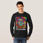 FEARLESS LION ART T SHIRTS T - SHIRTS (Voorkant volledig)