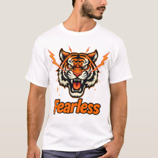 Fearless Lion – Bold Streetwear Design T-shirt