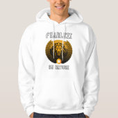 Fearless Lion Hoodie – Roaring Oerwoud King, Bold (Voorkant)