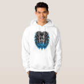 Fearless Look Hoodie for Men & Women (Voorkant volledig)