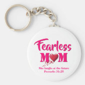 FEARLESS MOM | Overdrachten 31 Sleutelhanger (Voorkant)