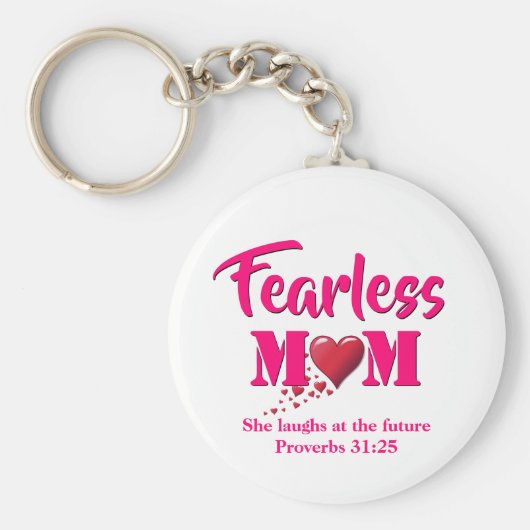 FEARLESS MOM | Overdrachten 31 Sleutelhanger (Voorkant)