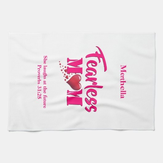 FEARLESS MOM | Overdrachten 31 Theedoek (Horizontaal)