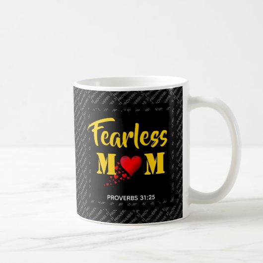 FEARLESS MOM Proverbs 31 Koffiemok (Rechts)