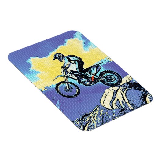 Fearless - motorcrosser magneet (Rechterzijde)