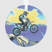 Fearless - motorcrosser ornament (achterkant)