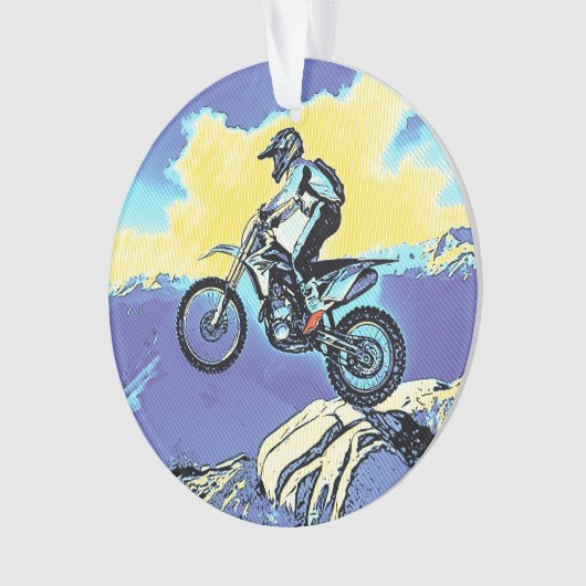 Fearless - motorcrosser ornament (voorkant)