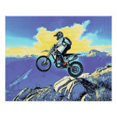 Fearless - motorcrosser perfect poster (Voorkant)
