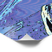 Fearless - motorcrosser perfect poster (Hoek)