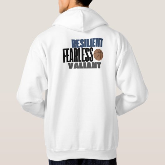 Fearless Netball Kampioen Hoodie (Achterkant)