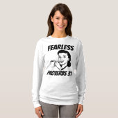 FEARLESS PROVERBS 31 VROUWEN, Christelijke T-Shirt (Voorkant volledig)