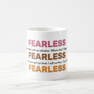 FEARLESS Psalms Inspirerend DAT IK NIET ZAL BEGRIJ Koffiemok